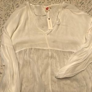 Anthropologie Sheer Top